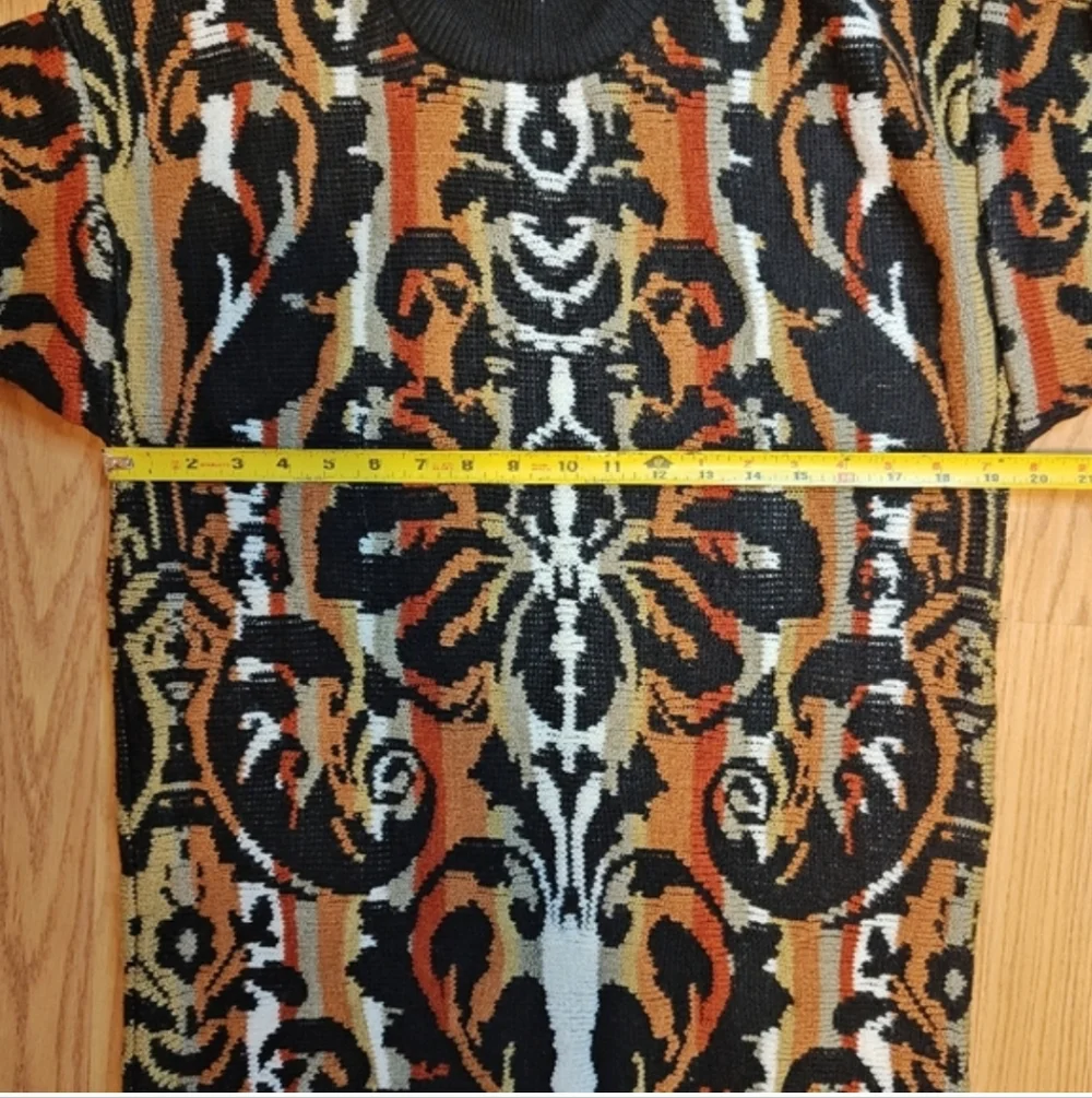 Vintage 90s Premiere Designer Collection Abstract Sweater Men's Medium Coogi Sty